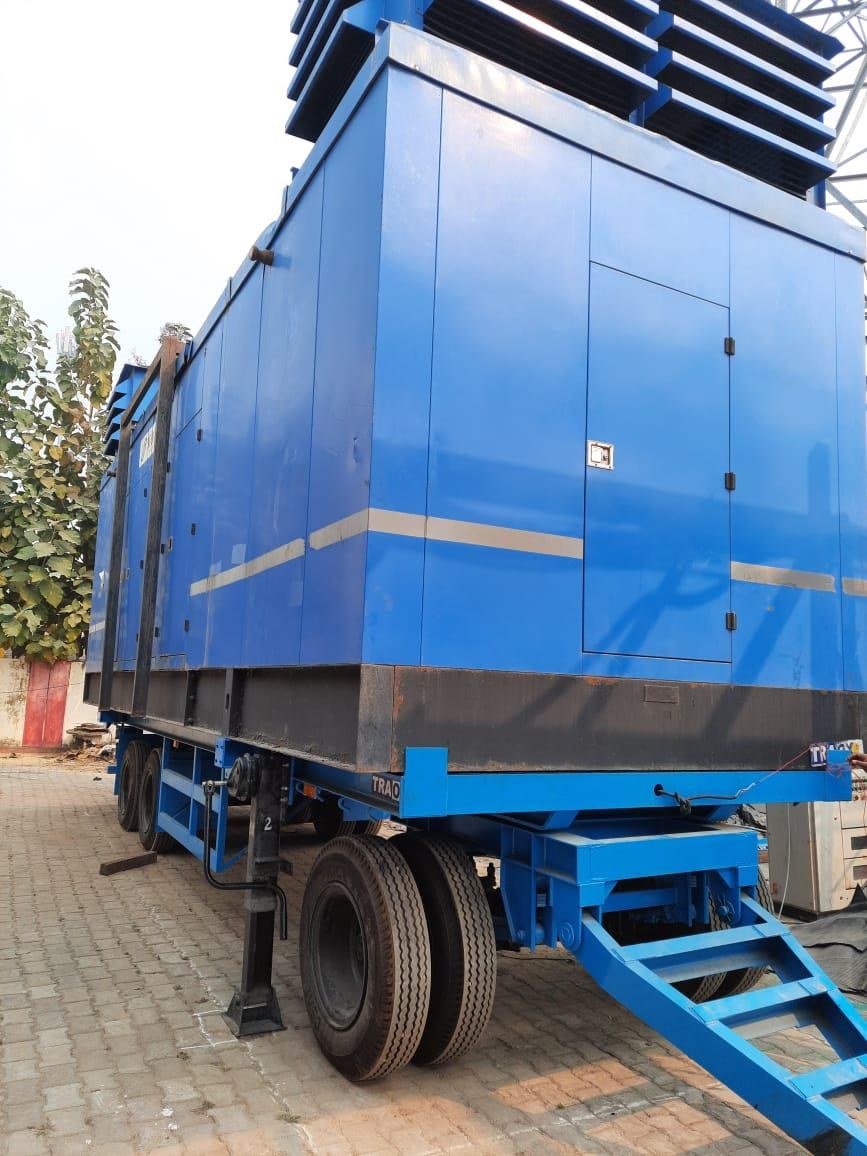 Containerised DG set on trailer